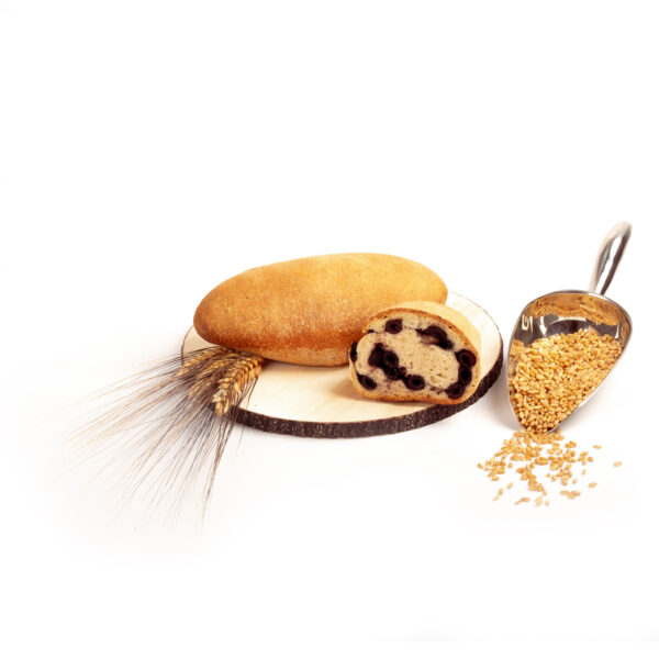 Pane con olive denocciolate